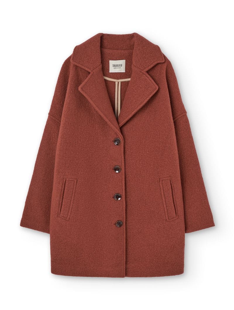 abrigo-de-lana-701yyq-1.jpg Abrigo rojo mujer 100% lana merino Hecho en España Fieito - Imagen 1