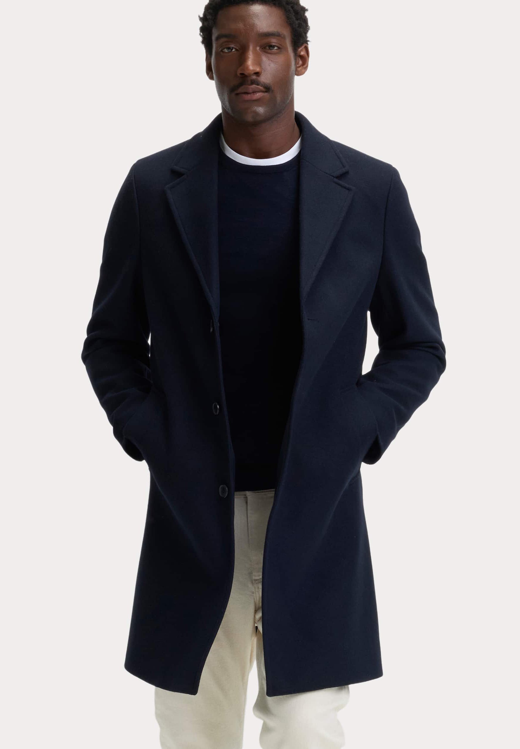 abrigo-de-pano-hombre-328ifx.jpg Abrigos de paño de hombre | Online en Zalando - Imagen 1