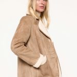 Abrigo doble faz efecto piel | Ofertas en abrigos y parkas de mujer | Fifty Outlet