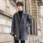Abrigo Largo Abrigo Paå¸½o Hombre Gabardina Abrigos De Lana Para Hombre Ropa Trenca Paå¸½o Hombre
