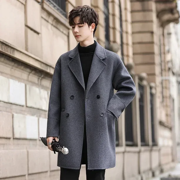 abrigo-hombre-largo-844hpb.webp Abrigo Largo Abrigo Pa帽o Hombre Gabardina Abrigos De Lana Para Hombre Ropa Trenca Pa帽o Hombre - Imagen 1