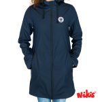 UNISEX Chaqueta impermeable mujer azul | Nikis Galicia