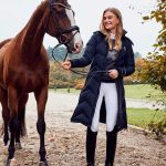 Chaqueta impermeable azul marino Kingsland mujer | Álogo