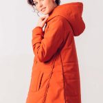 Parka acolchada mujer impermeable