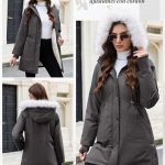Vijamiy abrigo mujer de invierno chaqueta parka chaquetas Termico Abrigos Cálido Elegante Winter Jacket con Capucha Bolsillos(Azul marino,S): Amazon.es: Moda