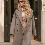 ABRIGO OVERSIZE GRIS LILY Ütopya Shop