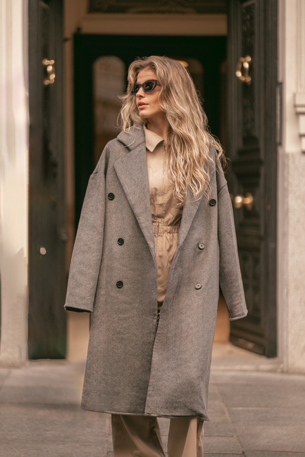 abrigo-oversize-mujer-372drh-1.jpg ABRIGO OVERSIZE GRIS LILY Ütopya Shop - Imagen 1