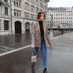 Ropa Outfit Saco Cuadros Mujer Blazer De Cuadros: 10 Looks Para Llevarla Con Mucho Estilo