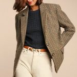 Guía para combinar la blazer de cuadros esta temporada