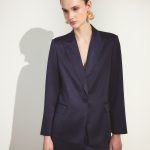 Blazer de mujer lisa satinada Woman El Corte Inglés Azul marino 38