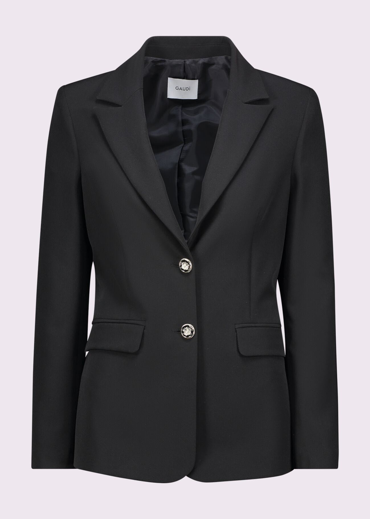 blazer-negra-mujer-123wgs-1.jpg Blazer negro para mujer | Gaudì - Imagen 1