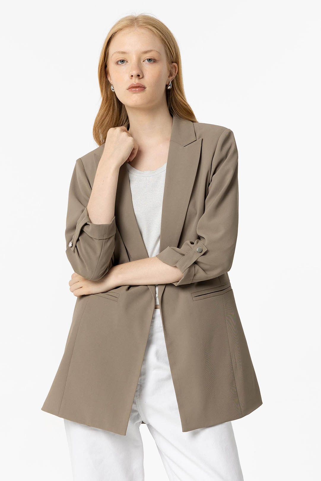 blazer-oversize-mujer-366asw-1.jpg BLAZER OVERSIZE MUJER NOKIA BEIGE - Imagen 1