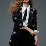 BLAZER TERCIOPELO NEGRO