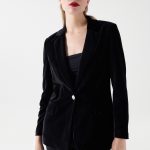 BLAZER DE TERCIOPELO Negro / XS