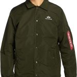 Alpha Industries Chaqueta Coach TT Bomber Jacket para hombre Dark Green : Amazon.es: Moda