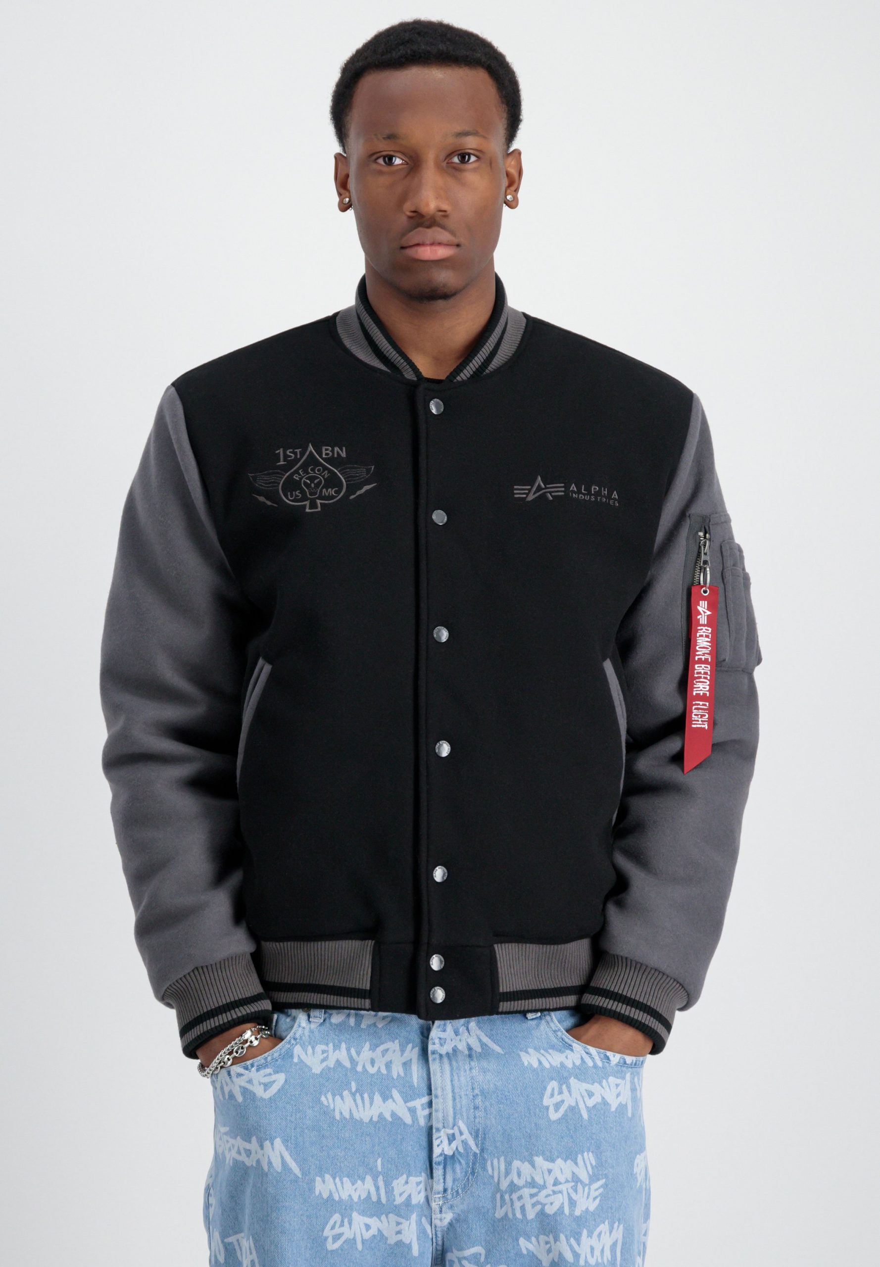 chaqueta-alpha-industries-940dtk-1.jpg Alpha Industries VARSITY AIR FORCE Chaquetas bomber black/negro Zalando.es - Imagen 1