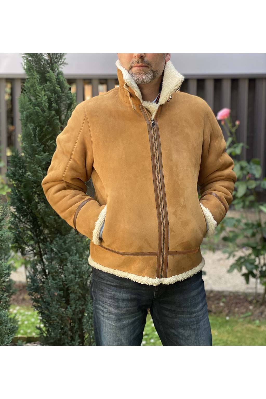 chaqueta-aviador-hombre-815qgr-1.jpg chaqueta de piel vuelta hombre estilo aviador 16302 medinapiel.es - Imagen 1