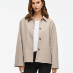 Chaqueta Viclaudia beige de VILA para mujer | Ouka