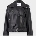 Noisy May NMPAULINA OVERSIZE BIKER JACKET NOOS Chaqueta de cuero sintético black/negro Zalando.es