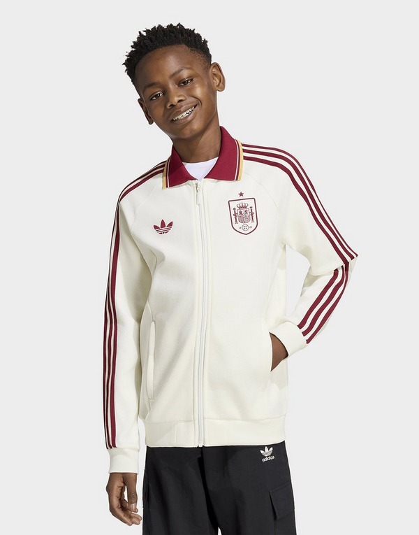 chaqueta-blanca-725mpg-1.jpg adidas Chaqueta Presentación Segunda Equipación España en Blanco JD Sports España - Imagen 1