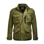 Chaqueta de Moto Blauer Ethan | Tejido Impermeable | Protecciones CE Nivel 2 | All Season | Verde