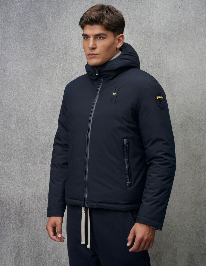 chaqueta-blauer-hombre-204rtw-1.jpg Chaqueta Reversible Blauer USA de Noepreno Ballard Azul y Beige Hombre - Imagen 1