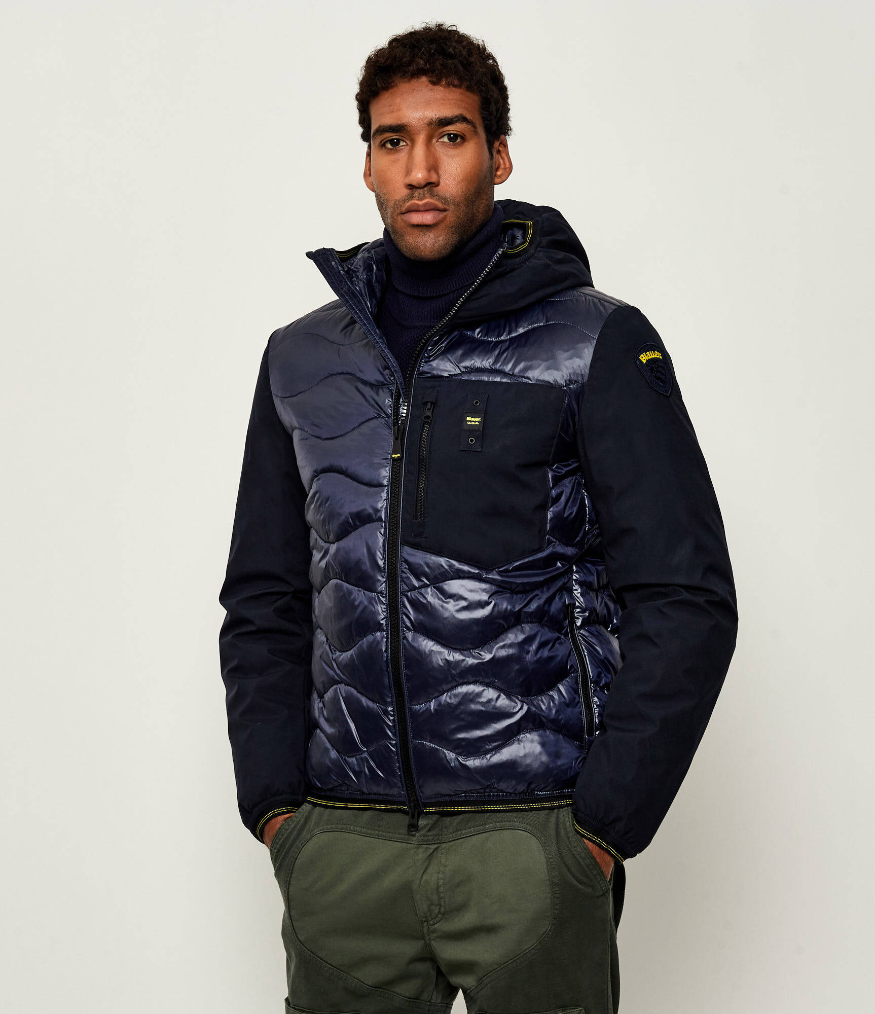 chaqueta-blauer-hombre-376vkg-1.jpg Chaqueta ALBERT BLAUER | regular fit | color Azul marino | Gomezmoda.es - Imagen 1