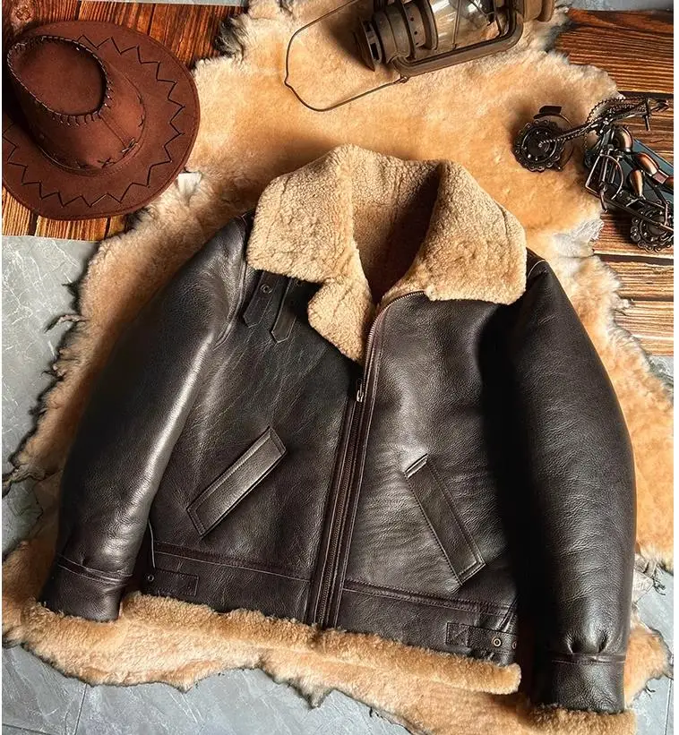 chaqueta-borrego-hombre-759xtl.webp Zara Chaqueta Cuero Y Borrego Chaqueta Borrego Hombre Cazadora Marron Zara Hombre Abrigos Cazadora Piel Borrego - Imagen 1
