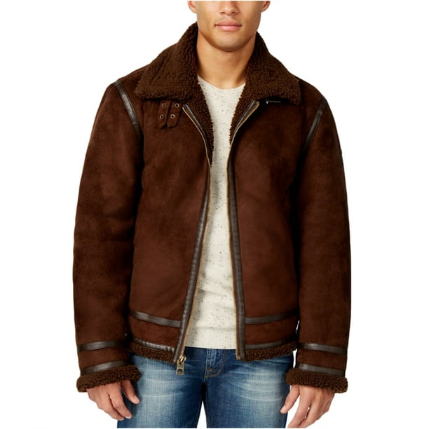 chaqueta-borrego-hombre-791elc-1.jpg Abrigo Marron Hombre Abrigo Largo Borrego Hombre Oveja Chaqueta Piel Borrego Hombre Abrigo En Piel De - Imagen 1