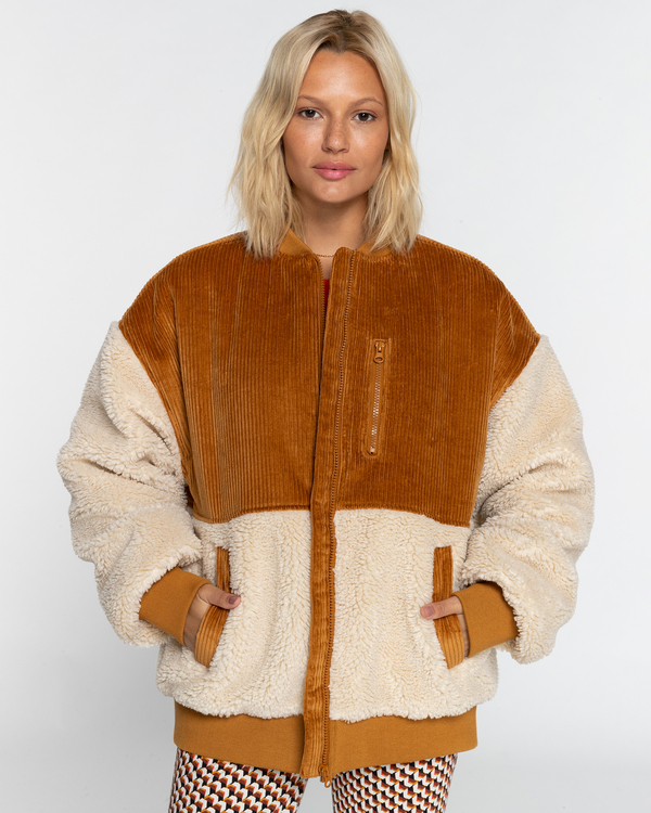 chaqueta-borreguito-925kkk-1.jpg Wave Melody Chaqueta de borreguito Blanco Mujer | Billabong - Imagen 1