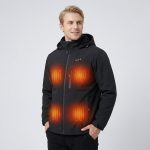 Chaqueta Calefactable para Hombre – Abrigo Invernal Recargable con 8 Z – VestraGear