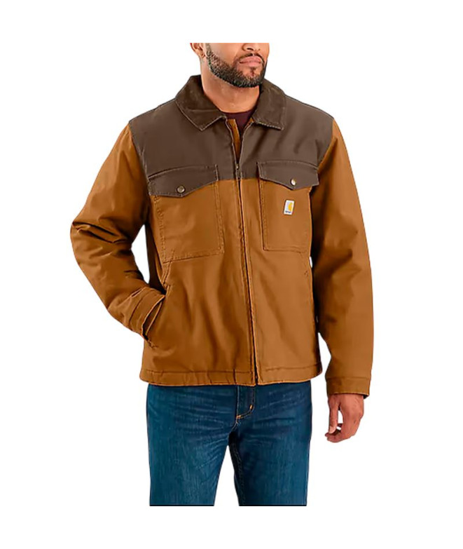 chaqueta-carhartt-018uwm-1.jpg Chaqueta Carhartt Montana Duck Insulated Hombre Brown/Coffee - Imagen 1