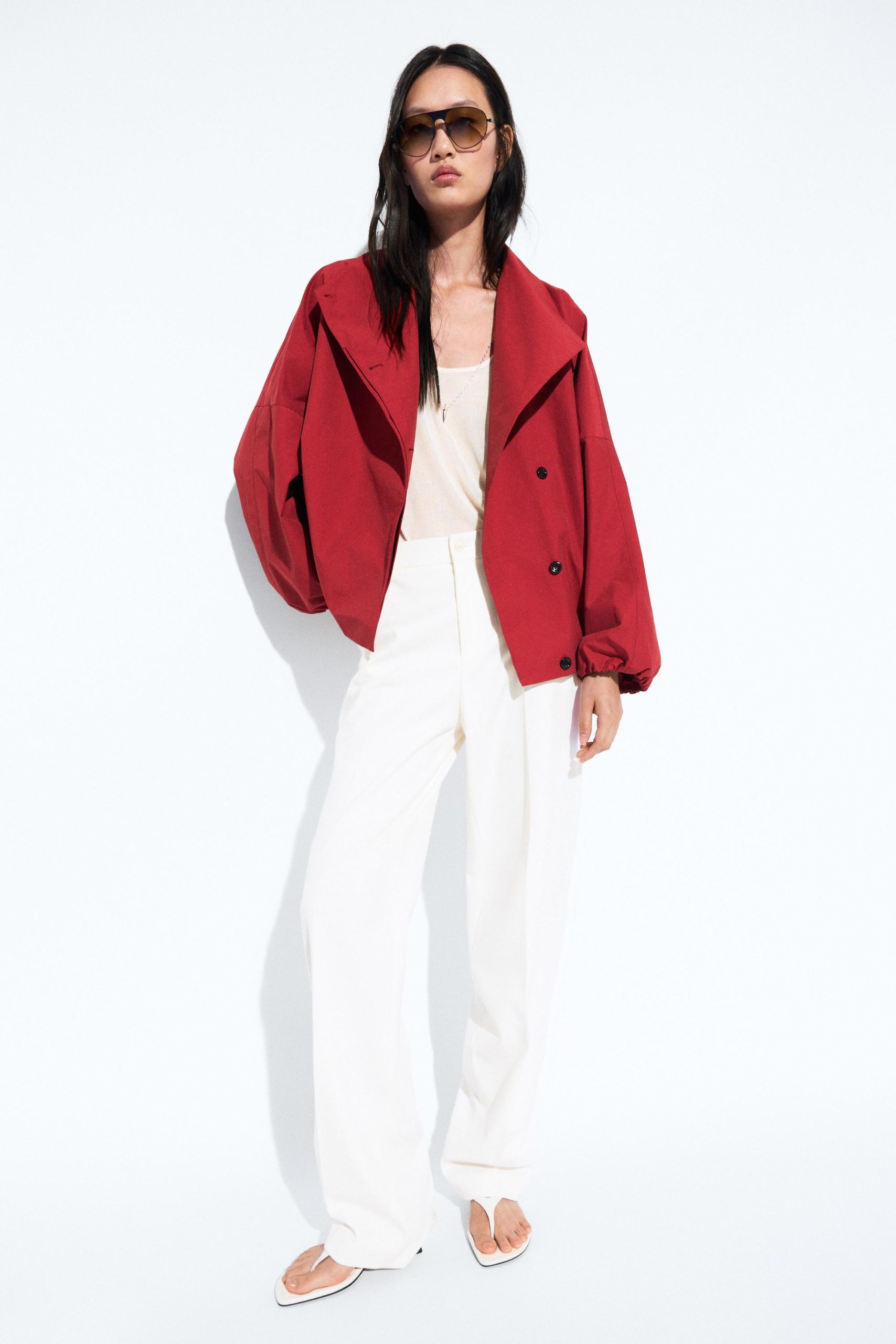 chaqueta-corta-mujer-834lbs-1.jpg Chaquetas cortas de Mujer Massimo Dutti ES - Imagen 1