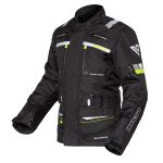 Invictus Heracles: Chaqueta de moto de cordura tricapa amarilla