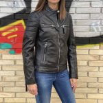 Cazadora cuero ldmdp black