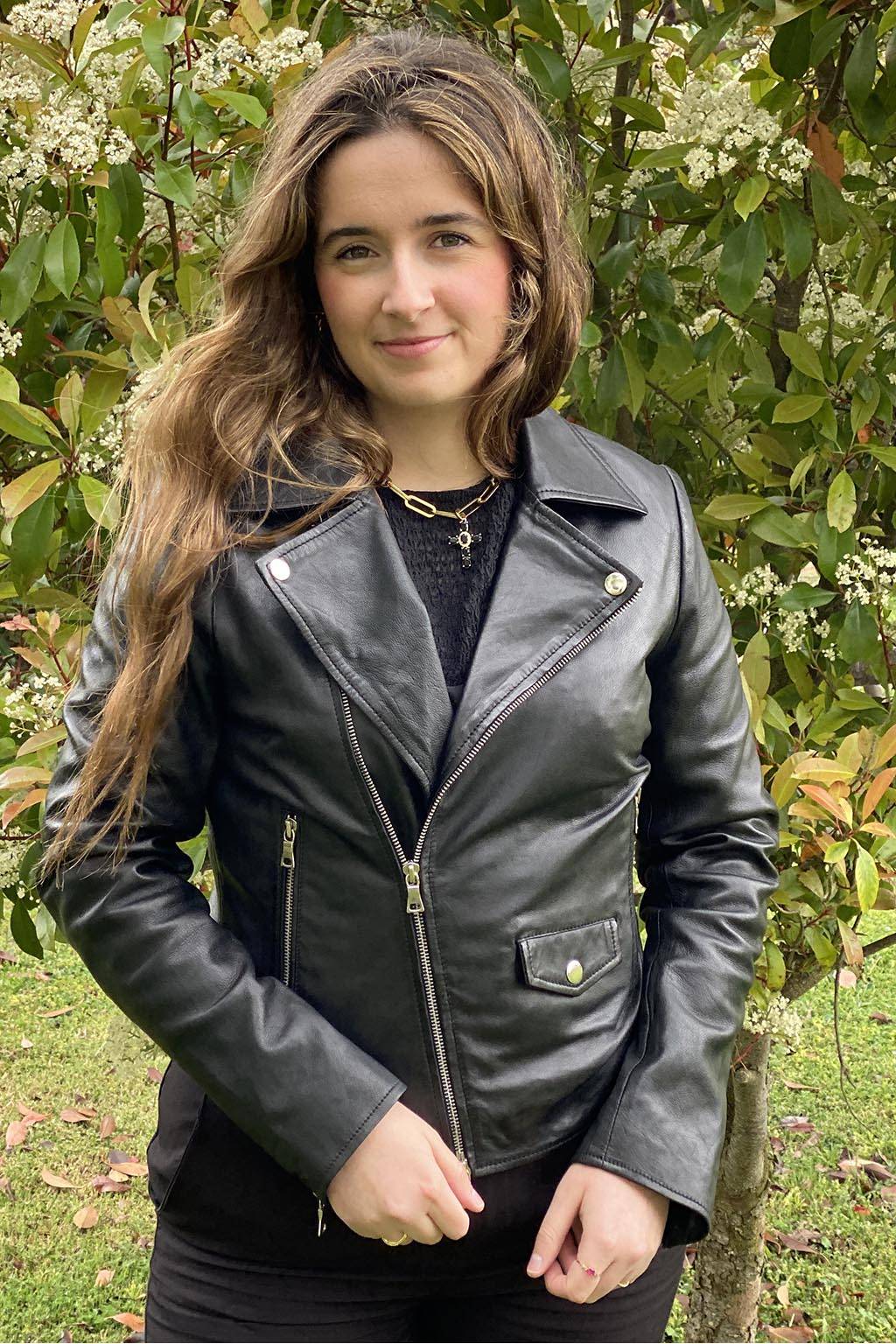 chaqueta-de-piel-mujer-882lti-1.jpg Cazadora de Cuero Julia Marca Medinapiel Medinapiel - Imagen 1
