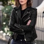 Chaqueta Polipiel Biker Negra El Corte Ingles De Cuero Mujer Cazadora Biker Formula Joven El Corte