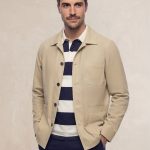 Chaqueta beige Work jacket hombre