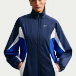 Nike Sportswear Chaqueta deportiva oversize Mujer Midnight Navy/Old Royal/Blanco/Blanco