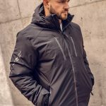 Chaqueta esquí de invierno deportiva para hombre negro Bolf 7507A
