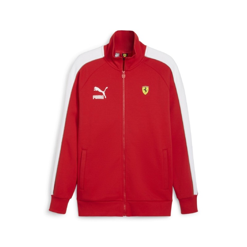chaqueta-ferrari-575bdm-1.jpg Chaqueta deportiva icónica T7 Puma Ferrari para hombre roja - Imagen 1