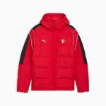 Chaqueta acolchada Scuderia Ferrari MT7 para hombre roja