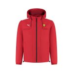 Chaqueta Scuderia Ferrari Rainjacket Dark Cherry Hombre Magickart