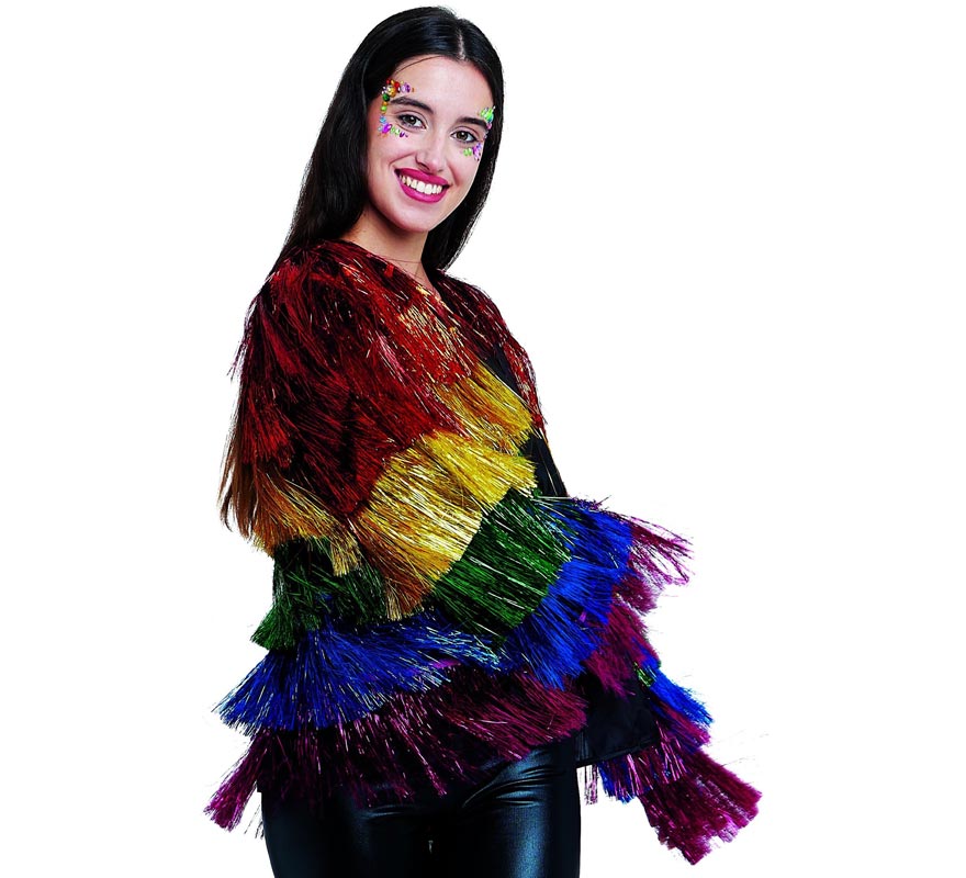 chaqueta-flecos-647vrs-1.jpg Chaqueta de Flecos en varios colores para mujer Arcoíris - Imagen 1