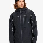 Full Rig Goretex Chaqueta impermeable con capucha Negro hombre | Quiksilver