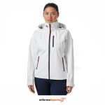 ▷ Chaqueta mujer Helly Hansen Crew Hooded Midlayer 2 | WHITE | Enforma Deportes