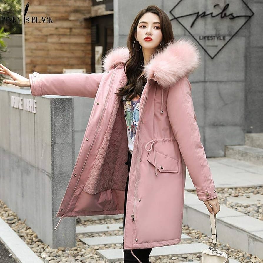 chaqueta-invierno-791ctm-1.jpg zzschs Abrigo De Invierno Mujer Chaqueta Moda Mujeres de Chaqueta Caliente Slim Trench Parka Ropa Abrigo De Lana Mujer Elegante Ropa Chaqueta ... - Imagen 1