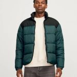 JACK AND JONES Abrigos Manga larga Hombre Verde 12256859 MOON