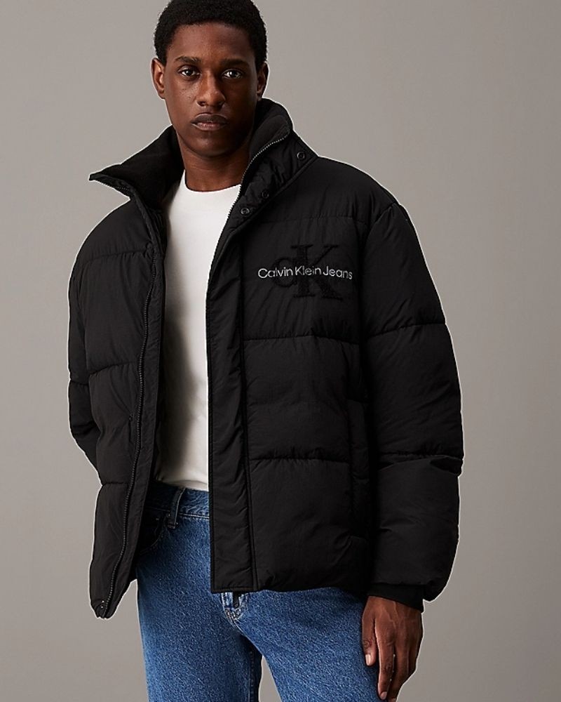 chaqueta-larga-hombre-387men-1.jpg CALVIN KLEIN Abrigos Manga larga Hombre Negro J30J326101 | RKS - Imagen 1