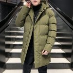 Chaqueta de invierno para hombre, abrigo largo Parker, abrigo de otoño para hombre, abrigo con capucha, talla grande Compra barata en Joom